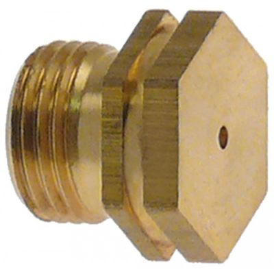 Duza de gaz  ø 1,15 mm, filet M11x1 mm, hexagon 13 mm - 100682