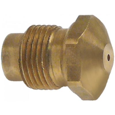 Duza de gaz ø 1,25 mm, filet M12x1 mm, hexagon 14 mm - 100975