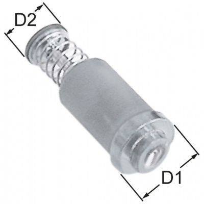 Supapa magnetica - bobina, L 39 mm, D1 ø 15,4 mm, D2 ø 11 mm - 709929