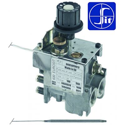 Valva de gaz termostatica SIT 630 Eurosit 100-340°C, racorduri 3/8", SIT 0.630.310, 0.630.326, 0085AP0012 - 101125