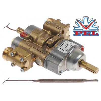 Robinet de gaz termostatic PEL 24STS, 120-320°C - 101161