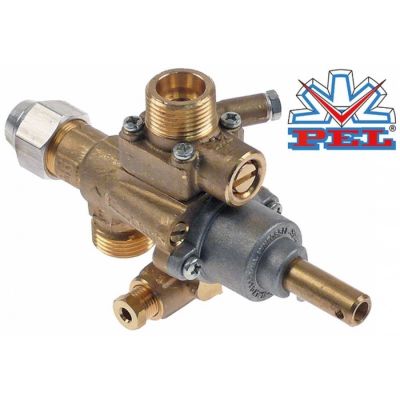 Robinet de gaz CH110, ax rotund 10 mm - 101457