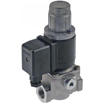 Electrovalva BRAHMA reglabila 1/2", 230V, 63AQ0626, deschidere nominala 15 mm, L 72 mm, bobina 13922051 - 101488