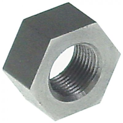 Piulita inox M12x1, H 10mm, hexagon 19mm - 101566
