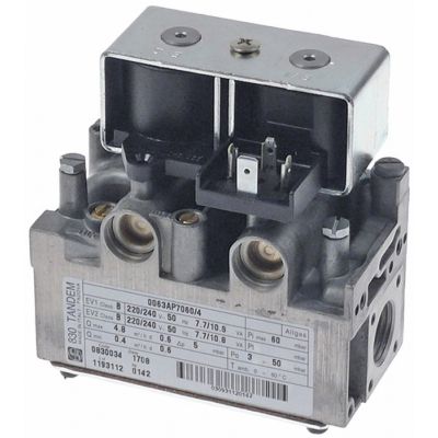 Valva de gaz SIT Tandem 0830034, 230V, 50Hz, racorduri 1/2" - 101684