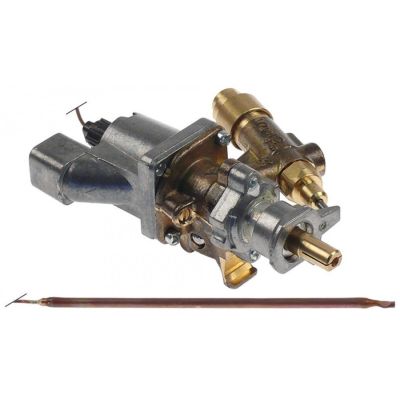 Robinet de gaz termostatic SABAF max 300°C fixare cu colier - 101687