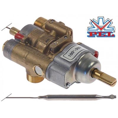 Robinet de gaz termostatic PEL 24ST, 100-300°C - 101759