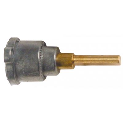 Cap robinet, ax ø 6x4.6 mm, L 31/23mm, ax tesit sus/jos, pentru robinet de gaz PEL20 - 101801