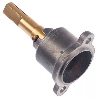 Cap robinet, ax ø 9x6,5 mm, L 34/15 mm, ax tesit sus/jos, pentru robinet de gaz PEL22 - 101821