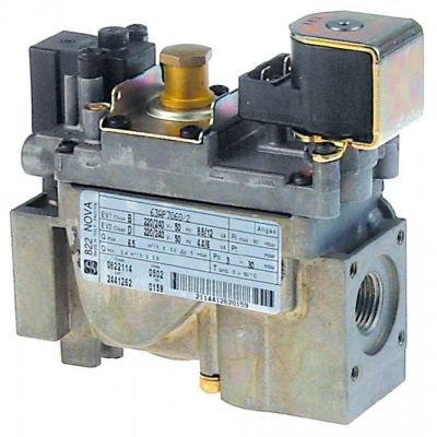 gas valve 230V 50Hz gas input ½" gas outlet ½" - Code 101914