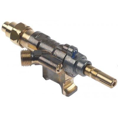 Robinet de gaz Sabaf 10, ax 8x6,5 mm, lungime ax 26 mm, conectare termocupla cu mufa - 101994
