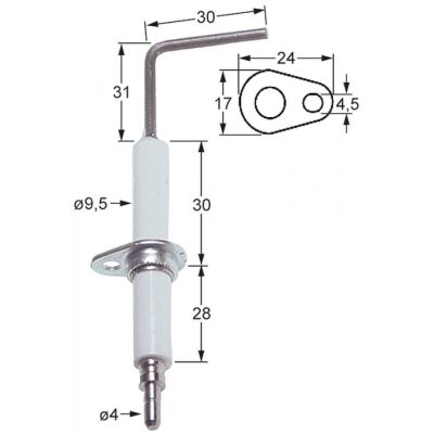 Electrod de aprindere - 102175