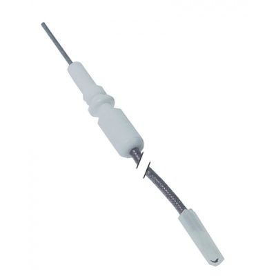 Electrod de aprindere D1 ø 6mm, D2 ø 10mm, L1 23mm, BL1 20mm, BL2 23mm conexiune F 2,8x0,8mm - Cod 102329