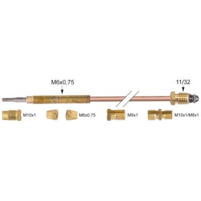 Dispozitiv de siguranta la stingerea flacarii (senzor de flacara) termocupla 150 cm - 102461