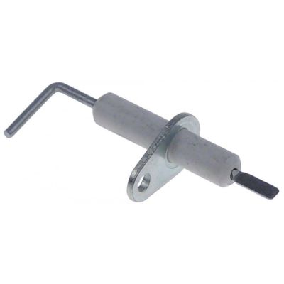 Electrod de aprindere - bujie, ø 6,3 mm, flansa 19x12 mm - 102645