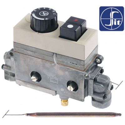 Valva de gaz Minisit 0.710.648, t.max. 340 °C, 120-340°C, intraret 1/2", iesire 3/8" - 103133