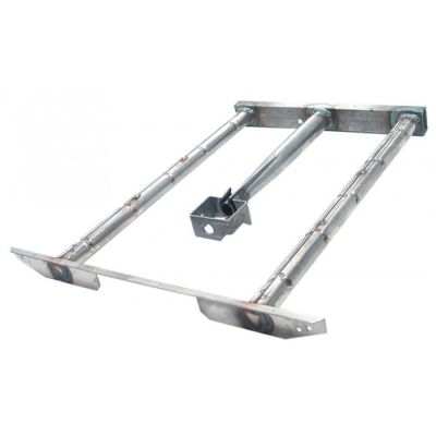 Arzator tubular cu 2 bare, L 490mm, W 330mm, H 40mm, pentru cuptor - Cod 104440