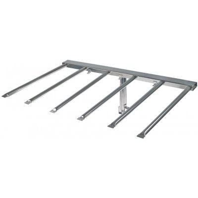 arzator de gaz tubular 6 rânduri L 580mm L 980mm ø 25mm Î 300mm pentru tigaie basculantă