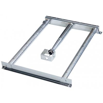 Arzator tubular cu 2 bare, L 490 mm, W 380 mm, H 40 mm, pentru cuptor - 105046