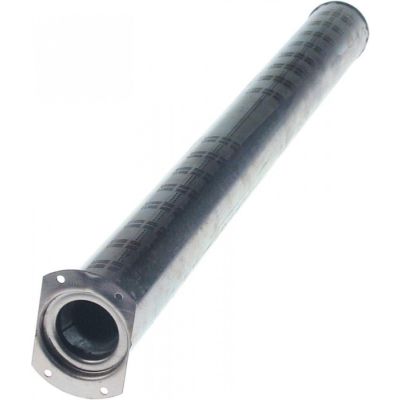 Arzator tubular, ø 50mm, L 560mm, latime flansa 52mm, flansa ø 75mm, surub M5x12 pentru cuptor cu aer cald - Cod 105732