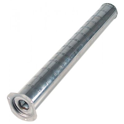 Arzator tubular ø 50 mm, L 450 mm, fixare cu surub M4, flansa 65 x 71 mm - 105920