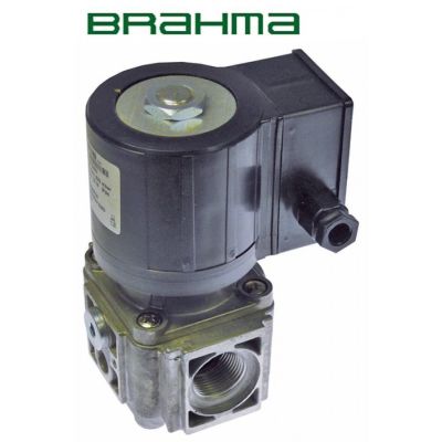 Electrovalva 1" BRAHMA 63AQ0626, bobina 18813014, 230 V, deschidere nominala 30 mm, L 111 mm, p. max 0,5 bar - 106071