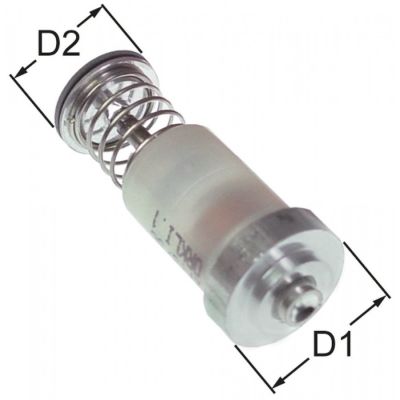 Supapa magnetica - bobina ORKLI.1, 2738, L 45 mm, diametre ø 19 x 15,5 mm - 106173