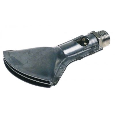 Arzatoare de suprafata, GPL, alezaj ø 0,4 mm, L 62 mm, W 42 mm, H 13,3 mm, conexiune 1/8" - Cod 106424