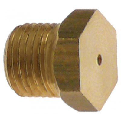 Duza de gaz ø 1.85 mm, M10x1, hexagon 12 mm - 106455
