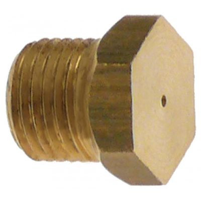 Duza de gaz ø 1.60 mm, M10x1, hexagon 12 mm - 106467