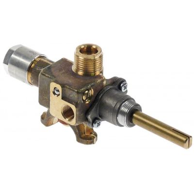 Robinet de gaz CPMM18700, ax ø 8x6,5 mm, lungime ax 41/12 mm, racord termocupla M8x1 - 106665