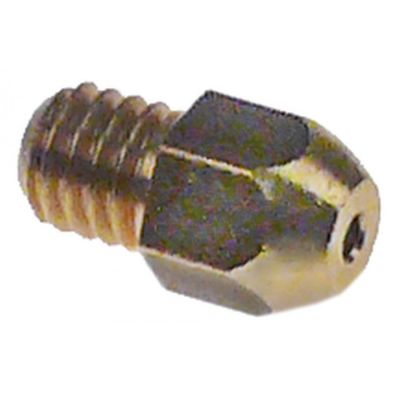 Duza de gaz 12-28 UNF, cod 310, orificiu ø 1,55 mm, L 12 mm GPL - 106690