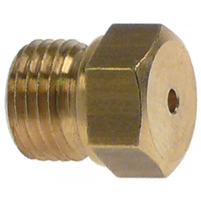 Duza de gaz ø 1,25 mm, M10x1, hexagon 12 - 106754