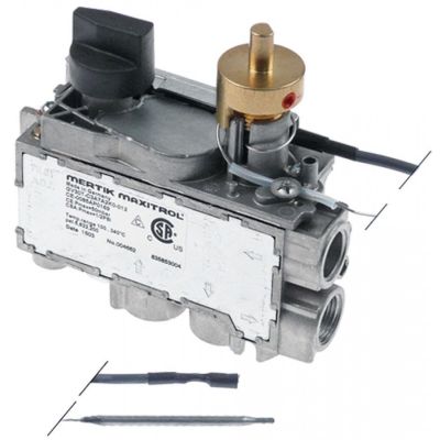 Valva de gaz termostatica MERTIK tip GV30T-C3A7A2K0, temp. 100-340 °C - 106814