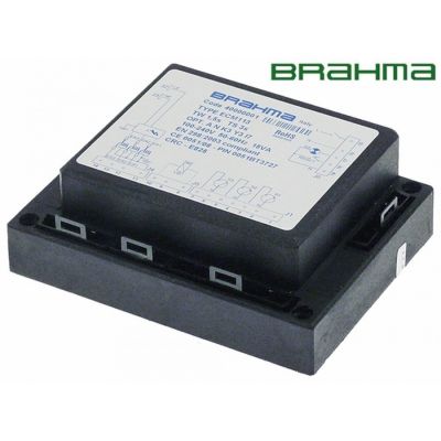 Automat de aprindere BRAHMA ECM113, pana la 3 electrozi, timp de asteptare TW 1,5 s, timp de siguranta TS 3 s, L 107x80 mm - 107545