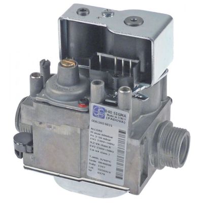 Valva de gaz SIT Sigma 0840030, 230 V, 50 Hz, intrare-iesire gaz 3/4", P 2-50 mbar - 107547