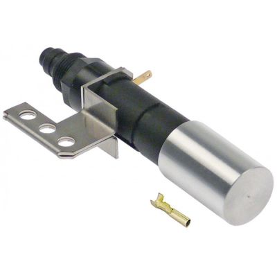 Aprinzator piezoelectric / bricheta, ø 22 mm, suport de prindere cu 3 gauri, conector cilindric ø 2,4 mm - 107653