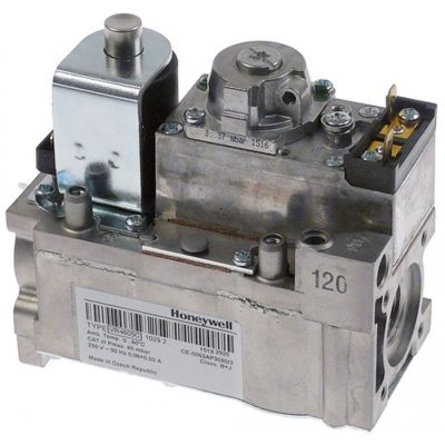Valvă de gaz Honeywell VR4605C, 230V, 50Hz, intrare gaz flanșă 32x32 mm, ieșire gaz 1/2" - 107762
