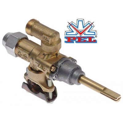 robinet de gaz PEL tip 20S intrare gaz flanșă de țeavă ø21mm ø DB 0,8mm