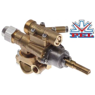 robinet de gaz PEL tip 22S/O intrare gaz flanșă de țeavă ø21mm ø DB 0mm