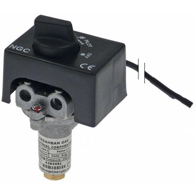 robinet de gaz tip NGC 6802 intrare gaz 1/4\" ø DBmm ieșire gaz 1/4\" racord termocuplă M9x1