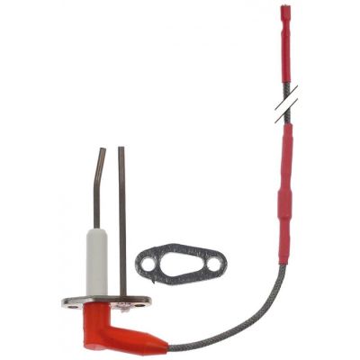 electrod de aprindere LF 38mm LF 16mm D1 ø 9.5mm L1 36.5mm LC1 30mm racord 2,8x0,8