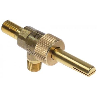 Robinet de gaz GARLAND, intrare 1/8", iesire 1/8" ax L 31/12 mm - 107845