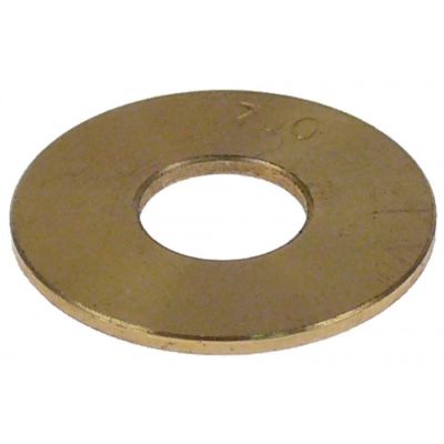 disc cu reducție pentru electrovalvă DE ø 18mm DI ø 7mm grosime material 1mm