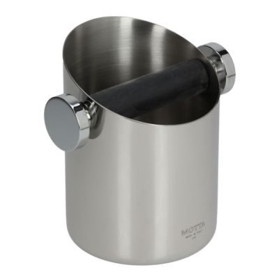 Knock Box pentru zat cafea, diametru ext. ø 110 mm, inaltime 150 mm, pentru batut portfiltru de zat cafea - din Inox 18/10 - 07750