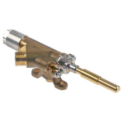 Robinet de gaz COPRECI tip CAL-5200, intrare gaz ø 21 mm, iesire M14x1.5 (tub ø 8 mm) - 109138