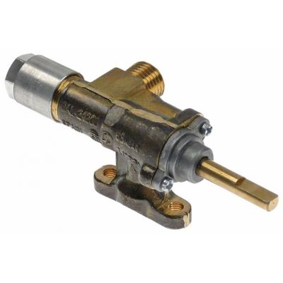 robinet de gaz COPRECI tip CAL-24200 intrare gaz flanșă de țeavă ø14mm ø DB 0.4mm