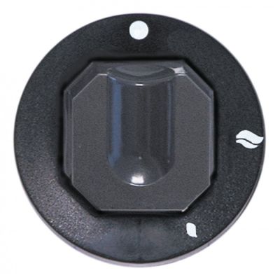 Buton robinet de gaz ø 70 mm, ax ø 8x6,5 mm - 110289