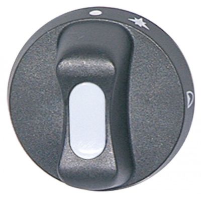 Buton robinet de gaz Silko ø 65 mm, ax ø 10x8 mm, tesitura jos - 110729