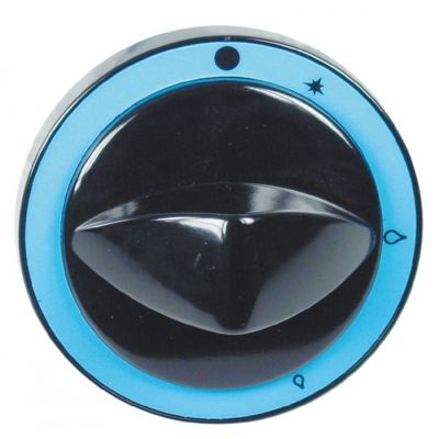 Buton robinet de gaz ø 82 mm, ax ø 10x8 mm, tesitura sus - 110736